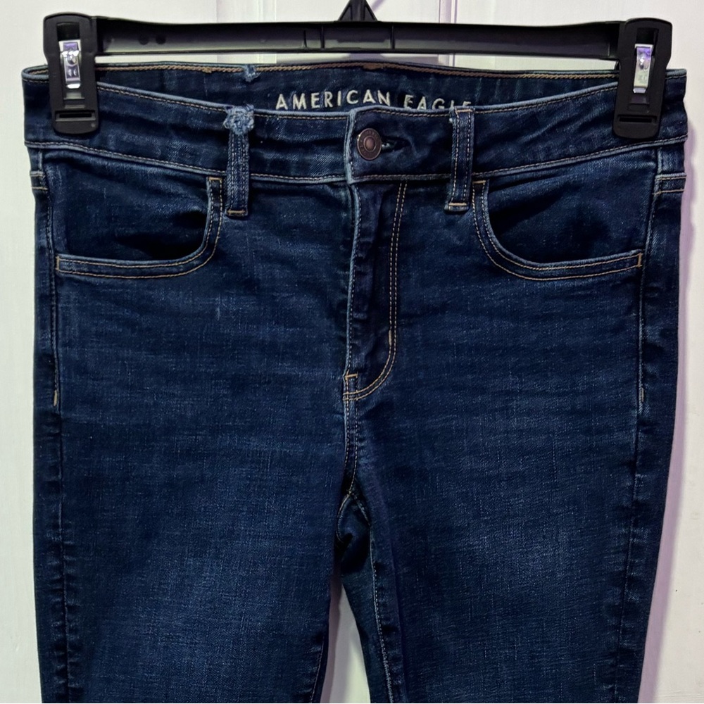 American Eagle Next Level Stretch Dark Blue Jeans